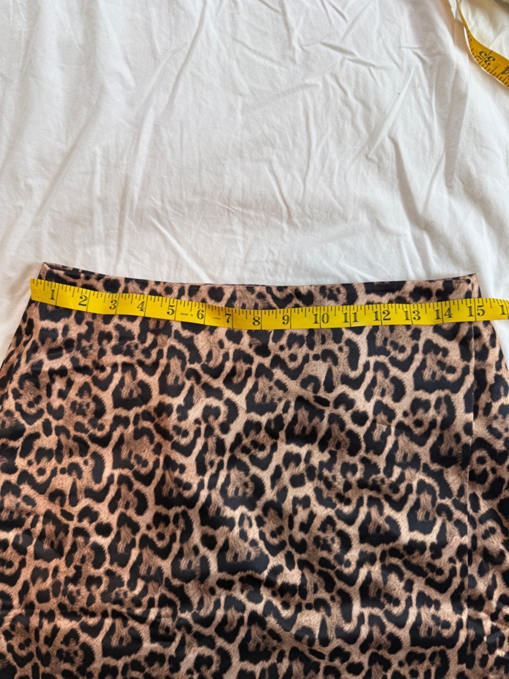 J. Crew Leopard Print Wrap Mini Skirt - Picture 5 of 6